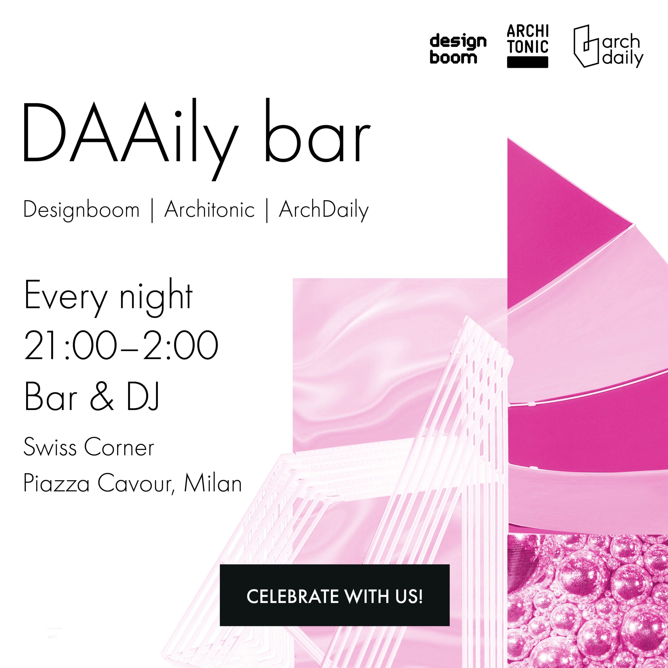 FuoriSalone: the DAAily bar is back at Swiss Corner