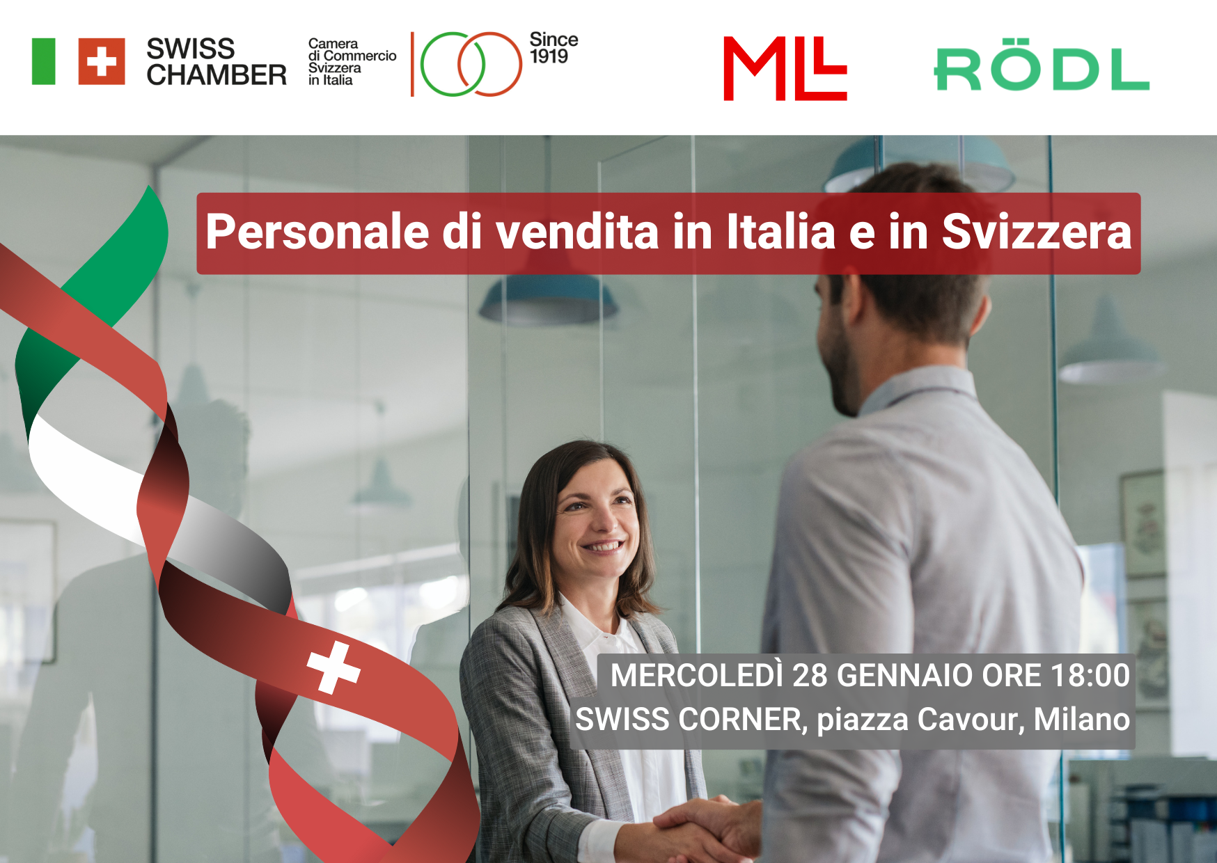 Personale di vendita in Italia e in Svizzera