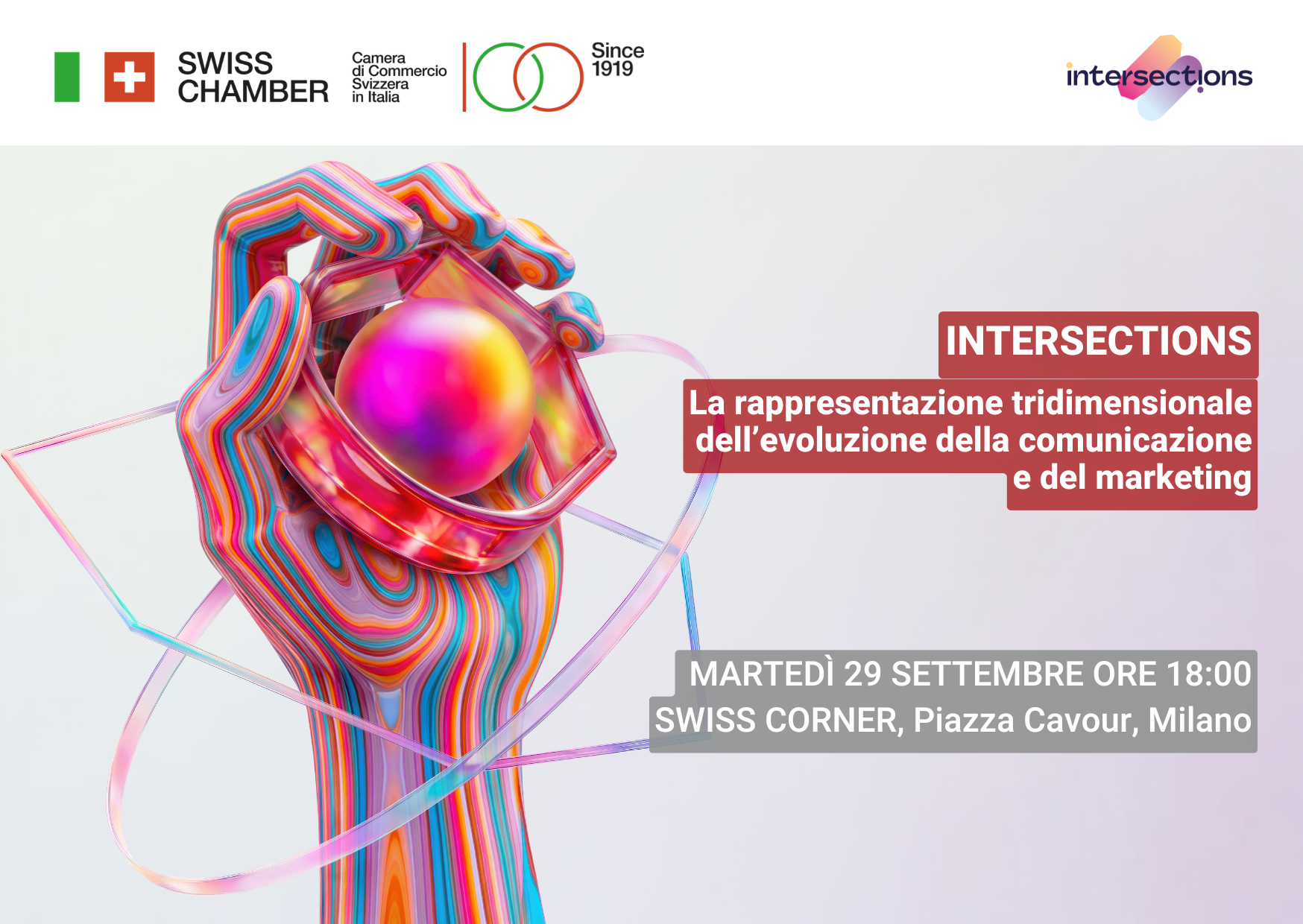 INTERSECTIONS: la rappresentazione tridimensionale dell'evoluzione della comunicazione e del marketing